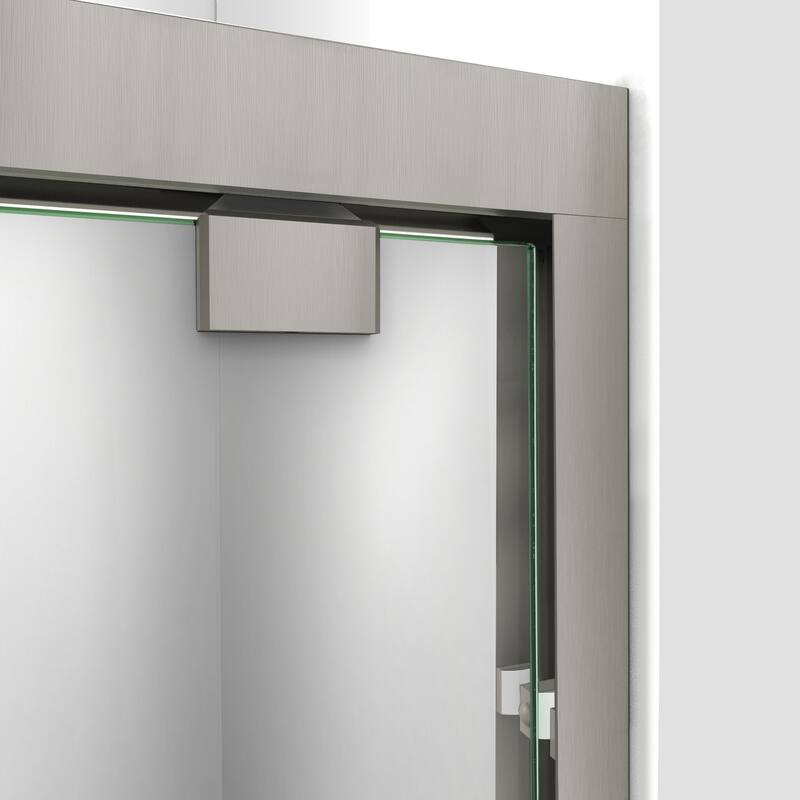 DreamLine Encore 30 in. D x 60 in. W x 78 3/4 in. H Bypass Sliding Shower Door and Shower Base Kit - 30" x 60" - 30" x 60"