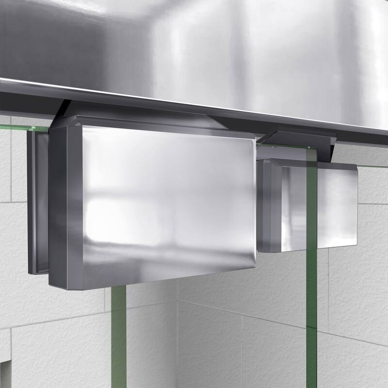DreamLine Encore 30 in. D x 60 in. W x 78 3/4 in. H Bypass Sliding Shower Door and Shower Base Kit - 30" x 60" - 30" x 60"
