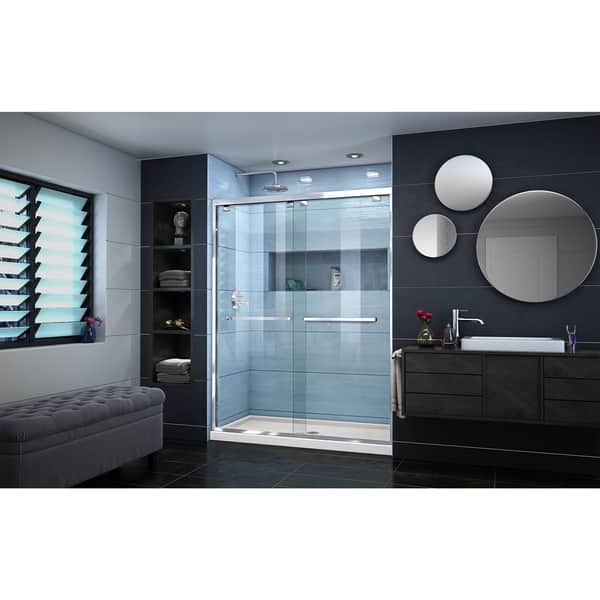 Shop Dreamline Encore 30 In D X 60 In W X 78 3 4 In H Bypass