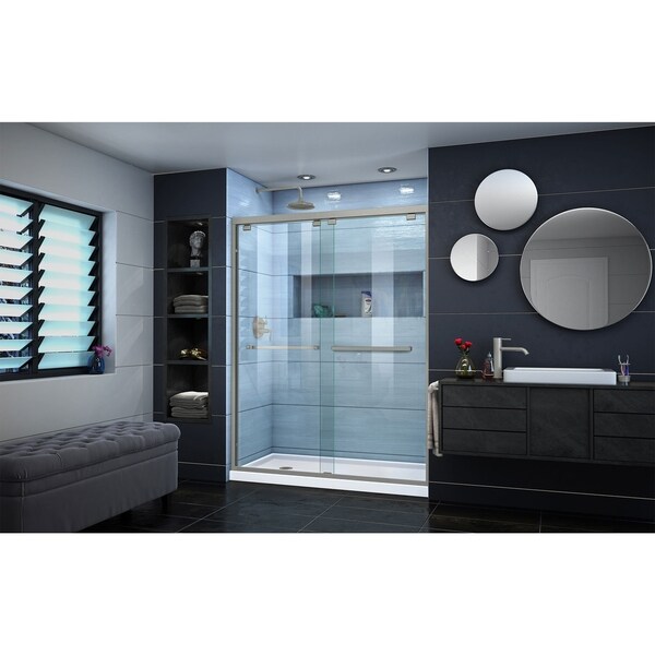 DreamLine Encore 30 in. D x 60 in. W x 78 3/4 in. H Bypass