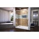 preview thumbnail 31 of 72, DreamLine Flex 32 in. D x 60 in. W x 74 3/4 in. H Pivot Shower Door and Shower Base Kit - 32" x 60"