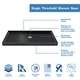 preview thumbnail 30 of 72, DreamLine Flex 32 in. D x 60 in. W x 74 3/4 in. H Pivot Shower Door and Shower Base Kit - 32" x 60"
