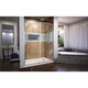 preview thumbnail 73 of 72, DreamLine Flex 32 in. D x 60 in. W x 74 3/4 in. H Pivot Shower Door and Shower Base Kit - 32" x 60"