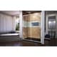 preview thumbnail 42 of 72, DreamLine Flex 32 in. D x 60 in. W x 74 3/4 in. H Pivot Shower Door and Shower Base Kit - 32" x 60"