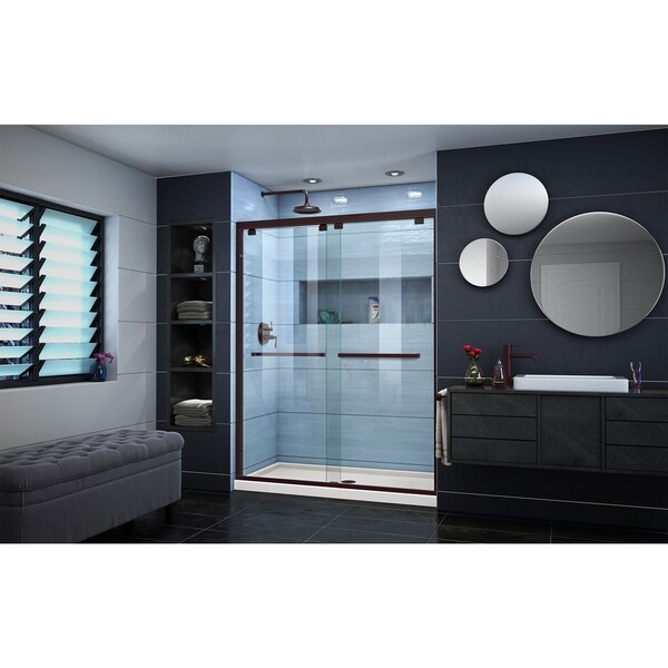 DIOR  バスクリン DreamLine Unidoor-X 44-44 1/2 in. W x 72 in. H Frameless