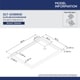 preview thumbnail 47 of 63, DreamLine Flex 36 in. D x 60 in. W x 74 3/4 in. H Pivot Shower Enclosure and Shower Base Kit - 36" x 60"