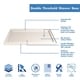 preview thumbnail 56 of 63, DreamLine Flex 36 in. D x 60 in. W x 74 3/4 in. H Pivot Shower Enclosure and Shower Base Kit - 36" x 60"