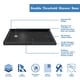 preview thumbnail 41 of 63, DreamLine Flex 36 in. D x 60 in. W x 74 3/4 in. H Pivot Shower Enclosure and Shower Base Kit - 36" x 60"
