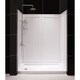 preview thumbnail 23 of 38, DreamLine Flex 36 in. D x 60 in. W x 76 3/4 in. H Pivot Shower Door, Shower Base and Backwall Kit - 36" x 60" - 36" x 60"
