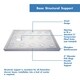 preview thumbnail 30 of 38, DreamLine Flex 36 in. D x 60 in. W x 76 3/4 in. H Pivot Shower Door, Shower Base and Backwall Kit - 36" x 60" - 36" x 60"