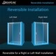 preview thumbnail 14 of 38, DreamLine Flex 36 in. D x 60 in. W x 76 3/4 in. H Pivot Shower Door, Shower Base and Backwall Kit - 36" x 60" - 36" x 60"