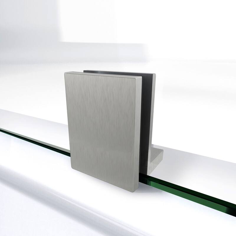DreamLine Prism Plus 42 in. x 42 in. x 74 3/4 in. Shower Enclosure and Shower Base Kit - 42" x 42"