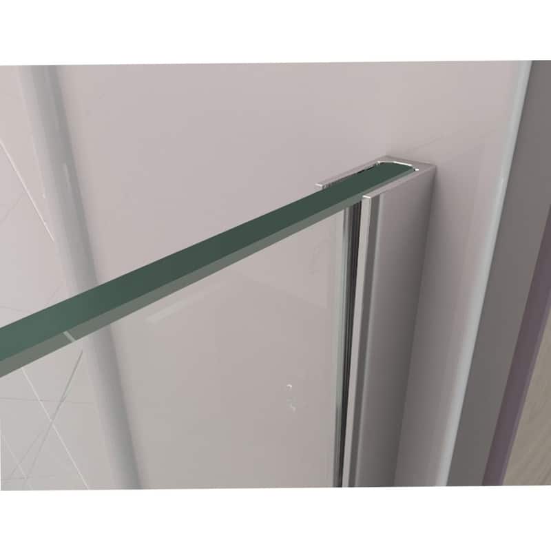 DreamLine Platinum Linea Surf 34 in. W x 72 in. H Single Panel Shower Screen - 34" W