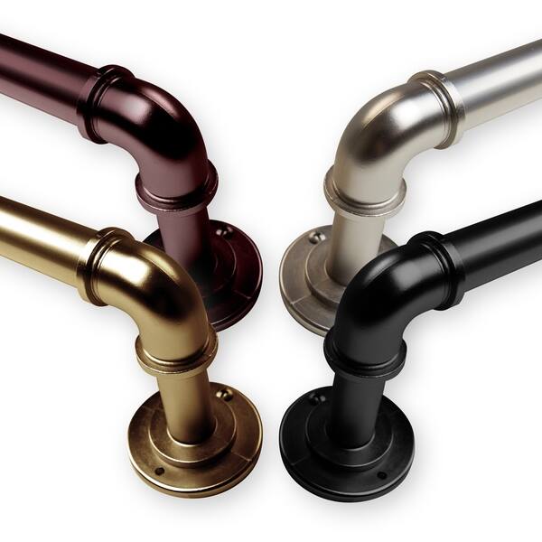 Shop Instyledesign Modern Industrial Steel Pipe 1 Inch Dia Adj