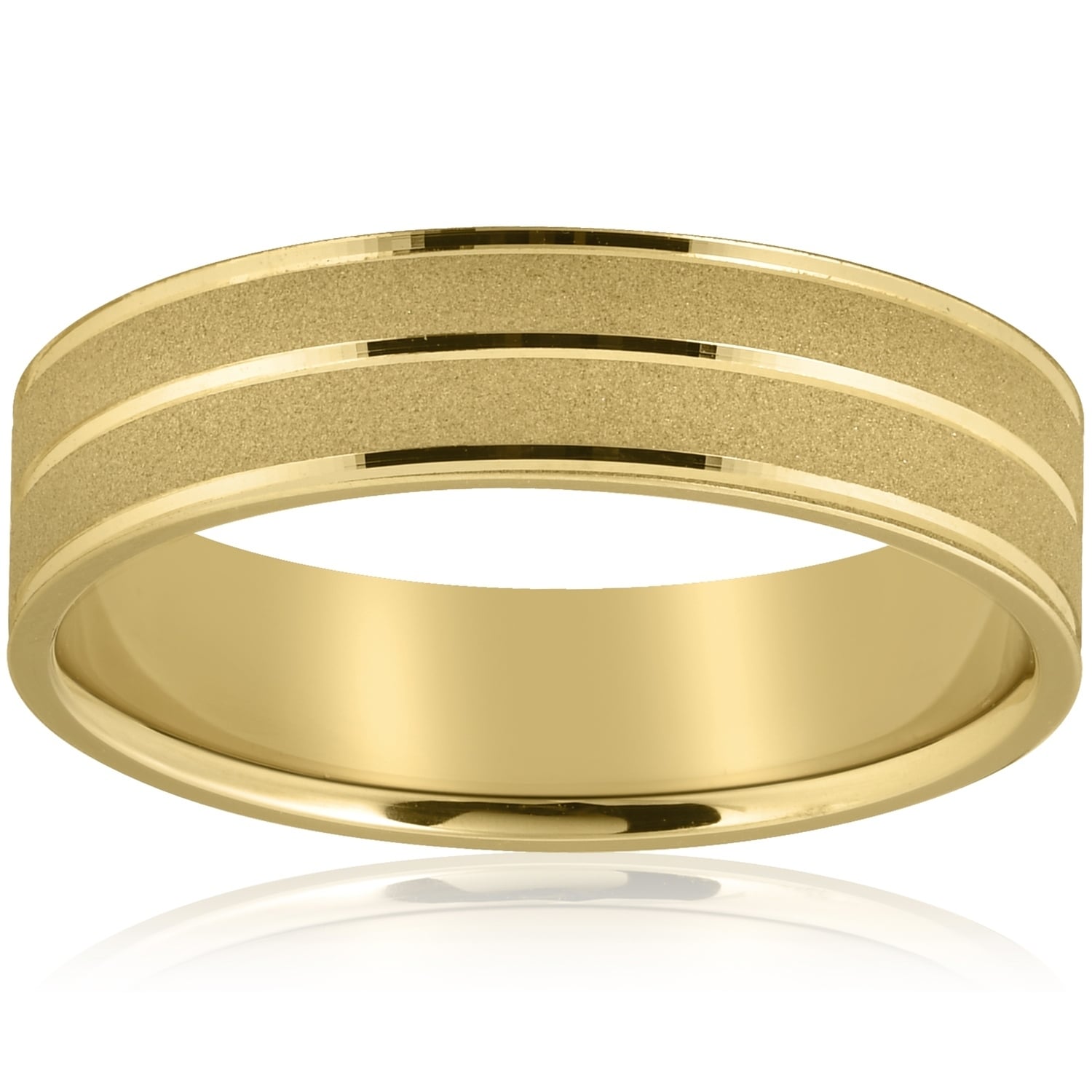 yellow gold wedding ring