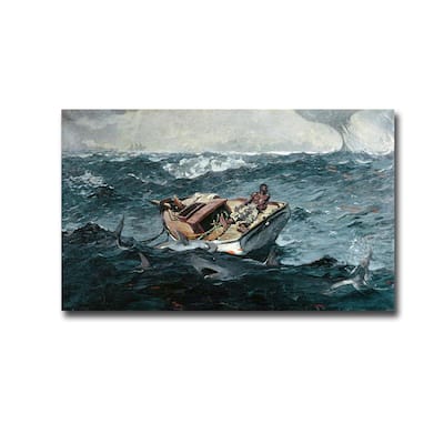 Gulf Stream by Winslow Homer Gallery-Wrapped Canvas Giclee Art