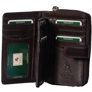 Visconti Heritage-33 Ladies Multi Soft Leather Card Holder Wallet and Purse