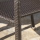 preview thumbnail 5 of 6, Evan Outdoor 7-piece Oval Wicker Dining Set by Christopher Knight Home