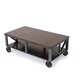 Dree Industrial Rectangle Wood Coffee Table by Christopher Knight Home - Thumbnail 4