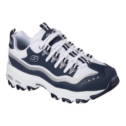 Skechers Women's D'Lites - New Retro Casual Shoe