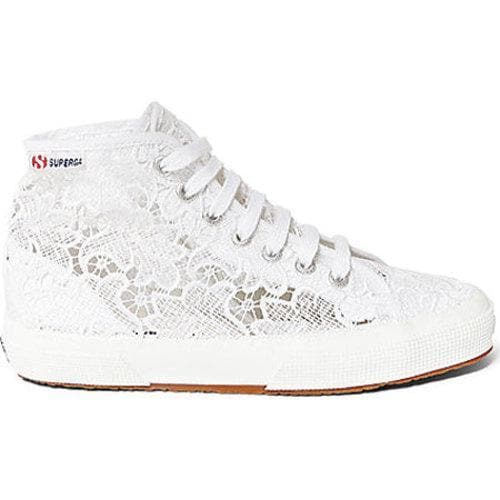 superga lace high top sneakers
