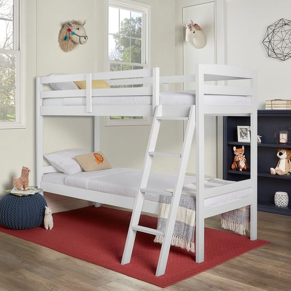 slide 1 of 1, Dream On Me Taylor Twin Over Twin Bunk Bed