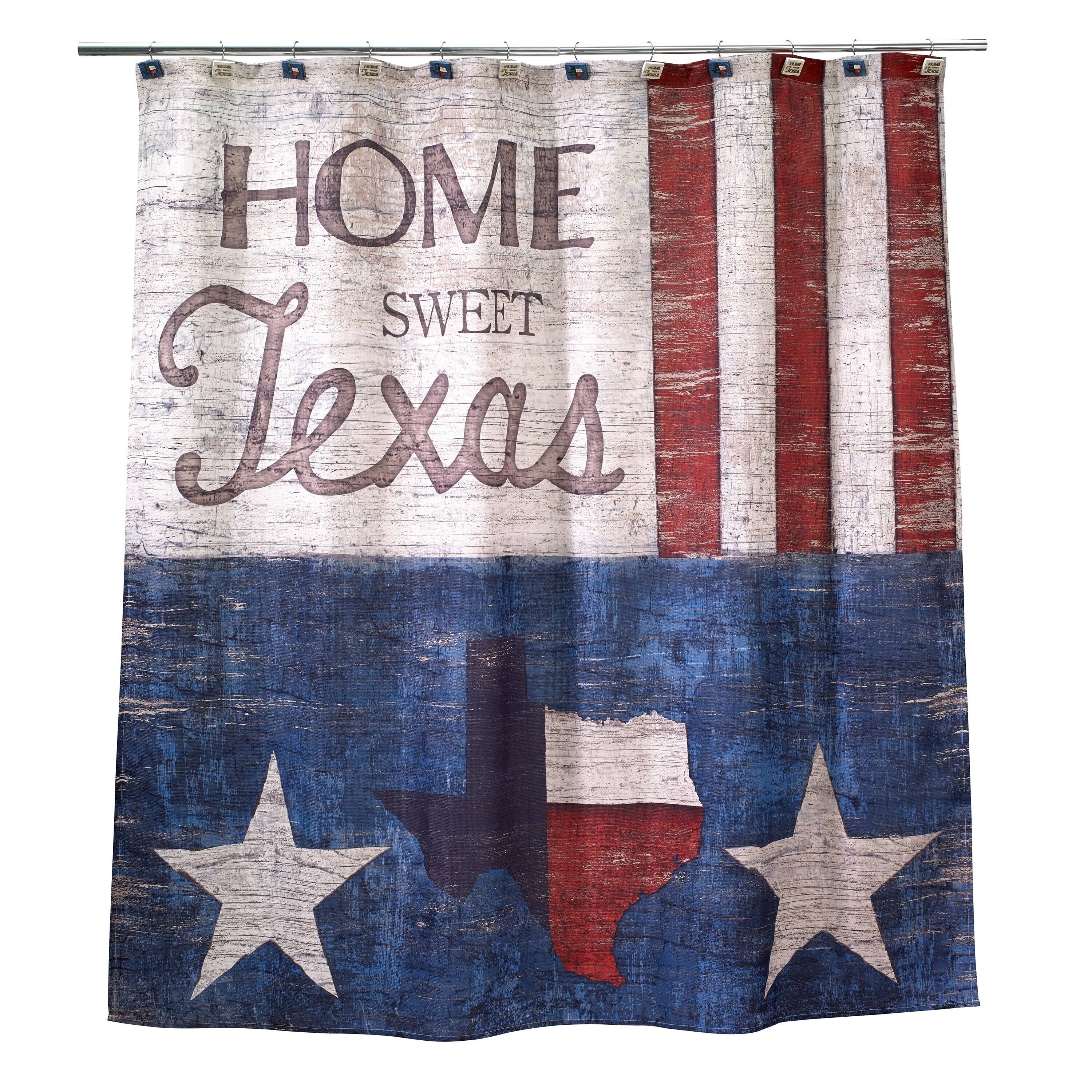 Avanti Texas Star Shower Curtain Collection