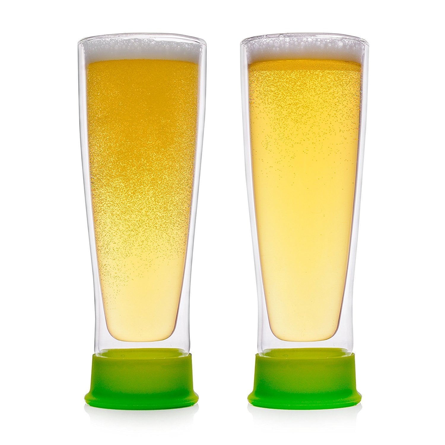 Epare Insulated Beer Drinking Glasses 2 Double Wall