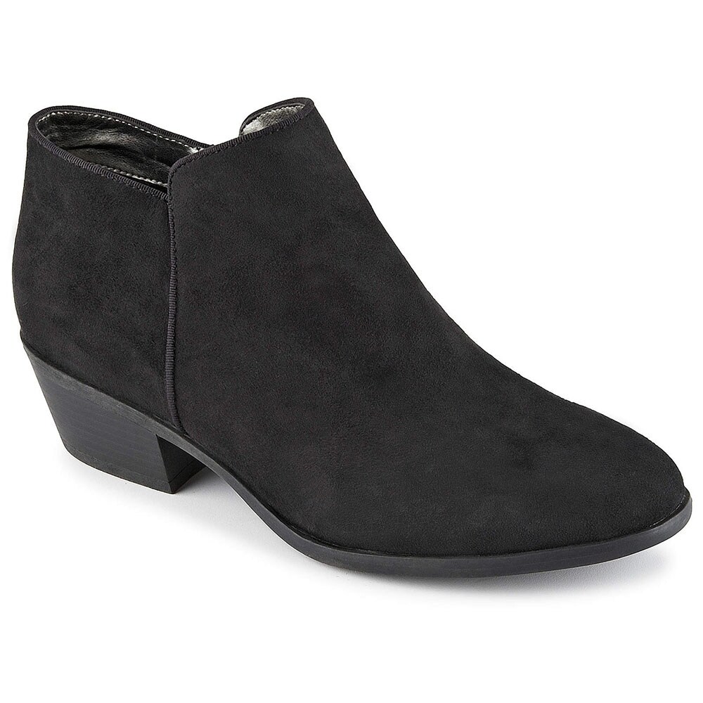 womens dress booties low heel