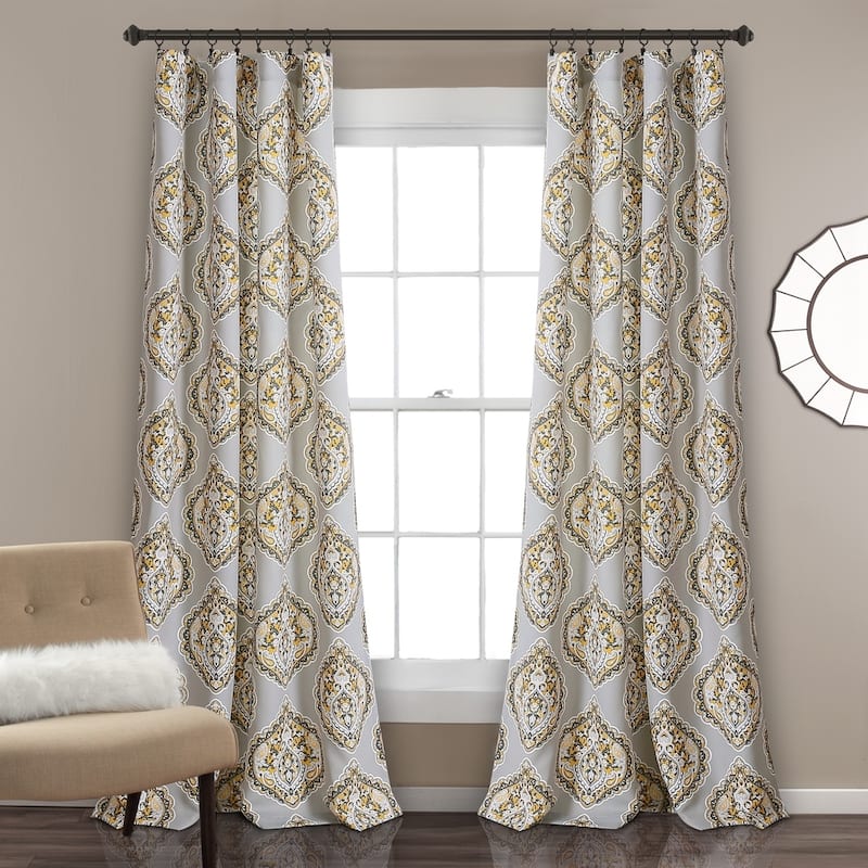 The Curated Nomad La Boheme Room Darkening Window Curtain Panel Pair