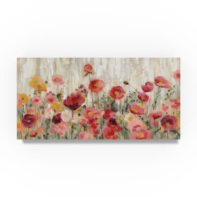 Silvia Vassileva 'Sprinkled Flowers' Canvas Art