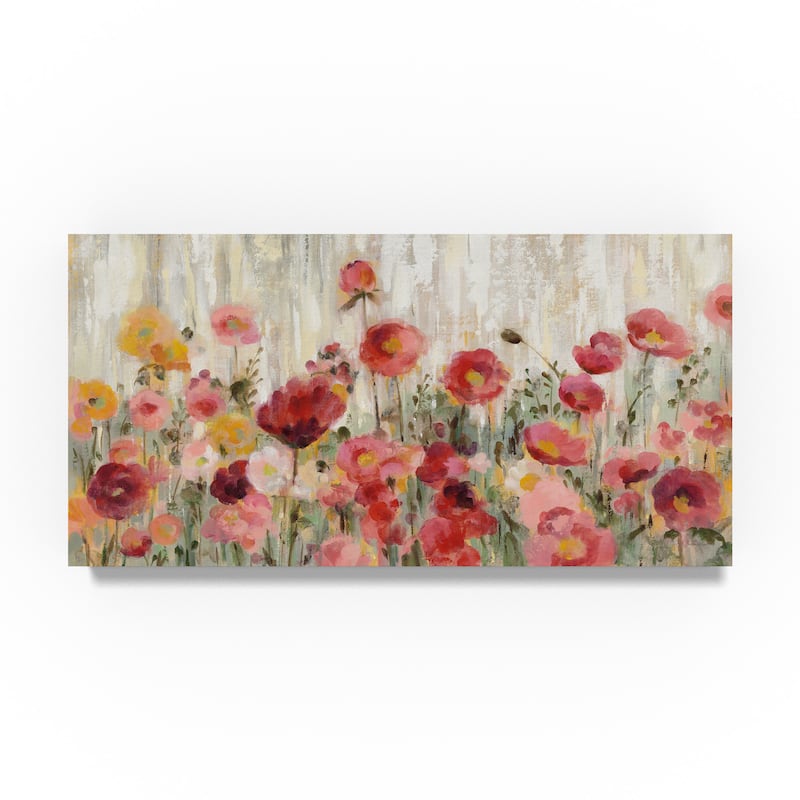 Silvia Vassileva 'Sprinkled Flowers' Canvas Art