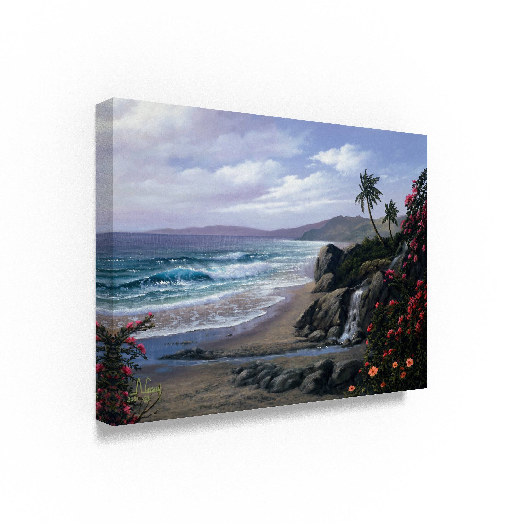 Anthony Casay 'Tropical Coast 1' Canvas Art - Bed Bath & Beyond - 18702361