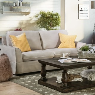 Pearce Square Arm Upholstered Twin Sleeper Sofa with Memory Foam