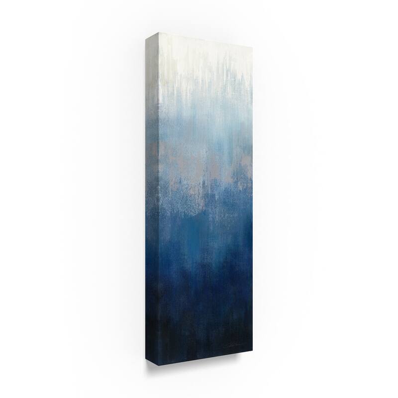 Silvia Vassileva 'Silver Wave II' Canvas Art
