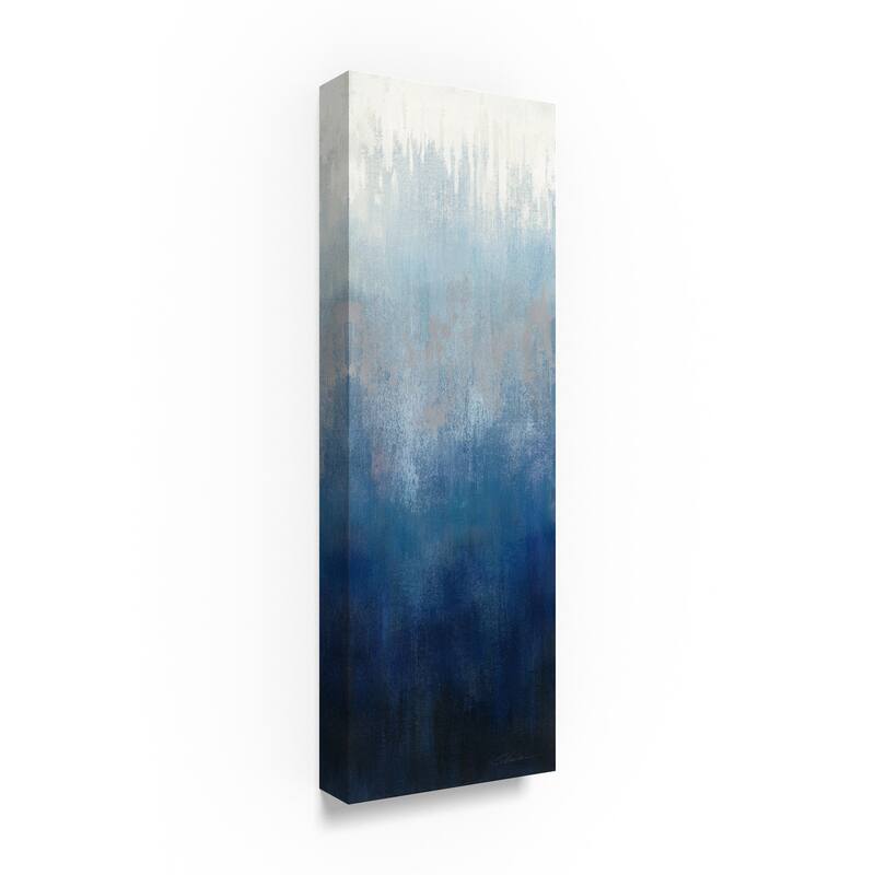 Silvia Vassileva 'Silver Wave I' Canvas Art