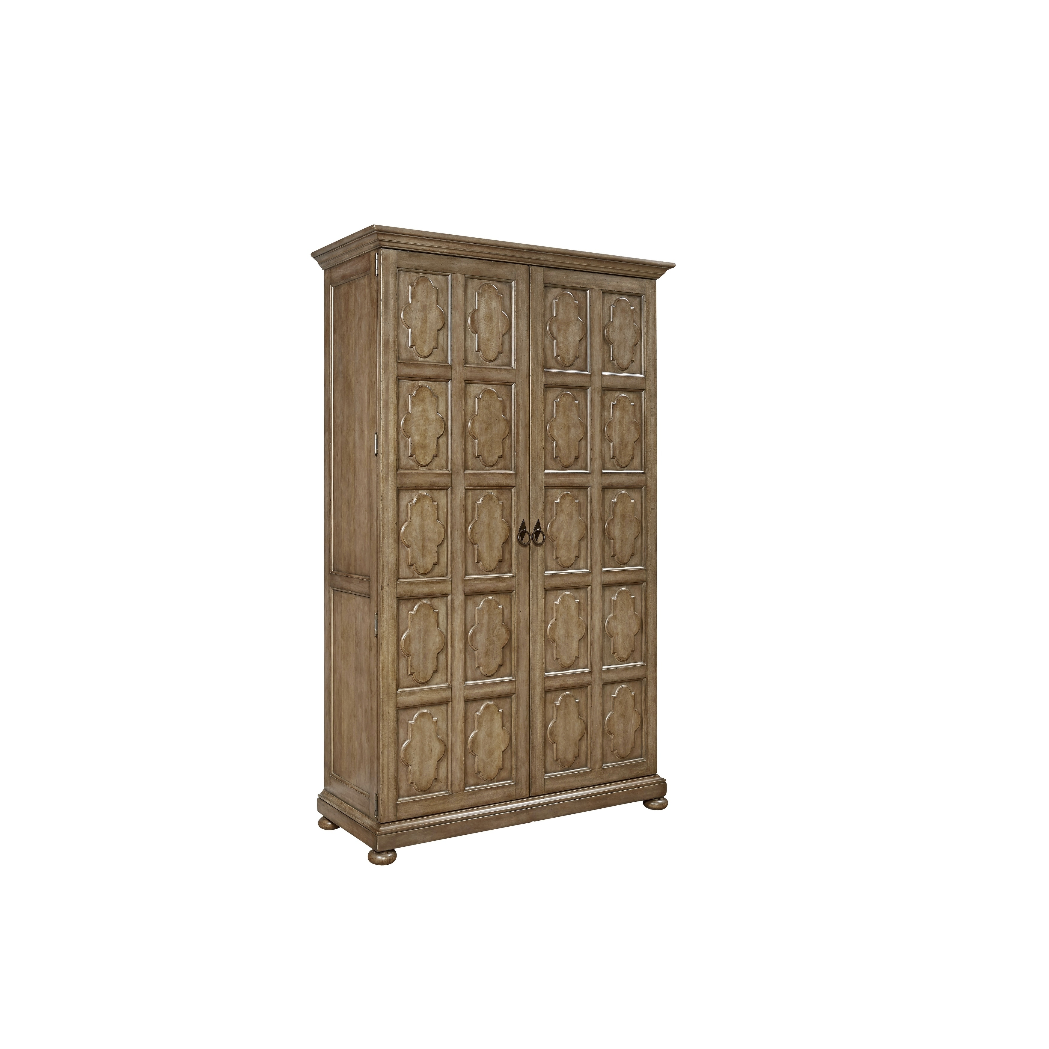 Shop Postscript British Tan 2 Door Cameo Wardrobe Free Shipping