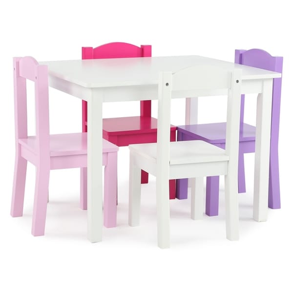 white table and chairs for kids