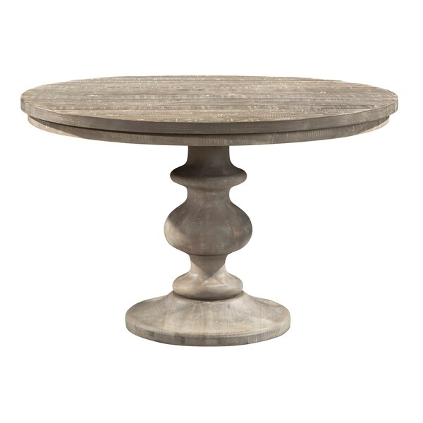 Shop Curated Greystone Niles Round Dining Table - Overstock - 18704814