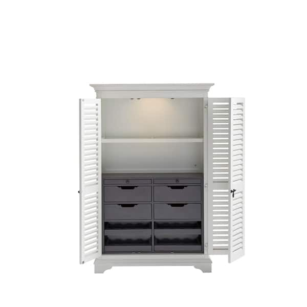 Shop Paula Deen Cottage Oleander White The Liquor Locker Bar