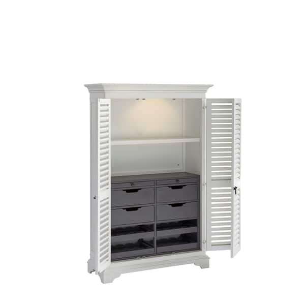 Shop Paula Deen Cottage Oleander White The Liquor Locker Bar