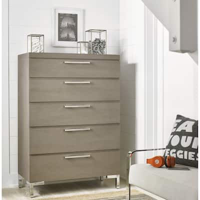 Symetry Drawers Axis Symmetry 5-drawers Chest - Overstock - 18704880