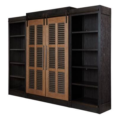 Curated Cobalt Black Darcy Entertainment Cabinet
