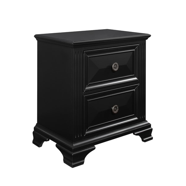 Shop Copper Grove Ettrick Antique Black Finish Nightstand - Free