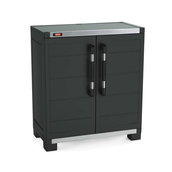 Shop Keter Xl Pro Plastic Resin Utility Storage Cabinet With