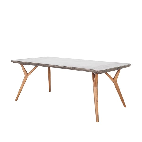 Aurelle Home Concrete Dining Table On Ships To Aurelle Home Concrete Dining Table On Ships To