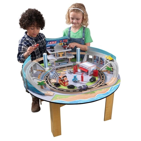 disney cars race track set