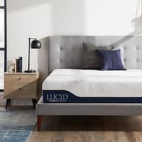 12-inch Gel and Aloe Vera Hybrid Memory Foam Mattress by LUCID Comfort Collection