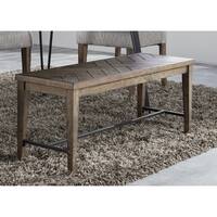 Horizons Rustic Caramel Bench