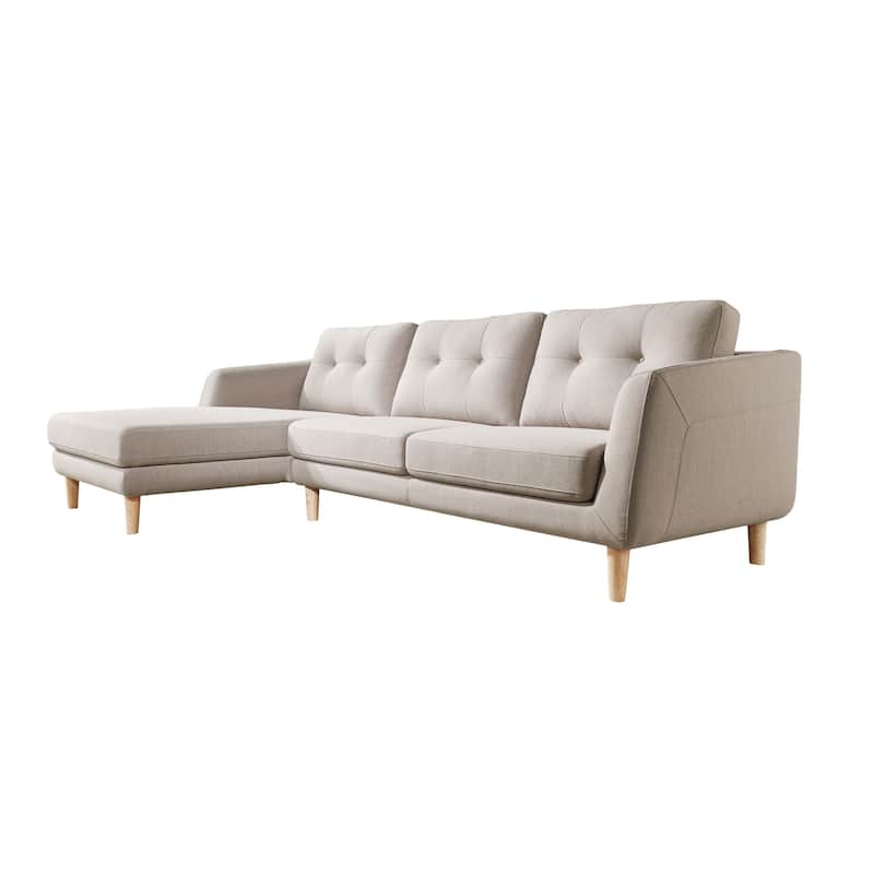 Aurelle Home Ursula Modern Sectional Sofa